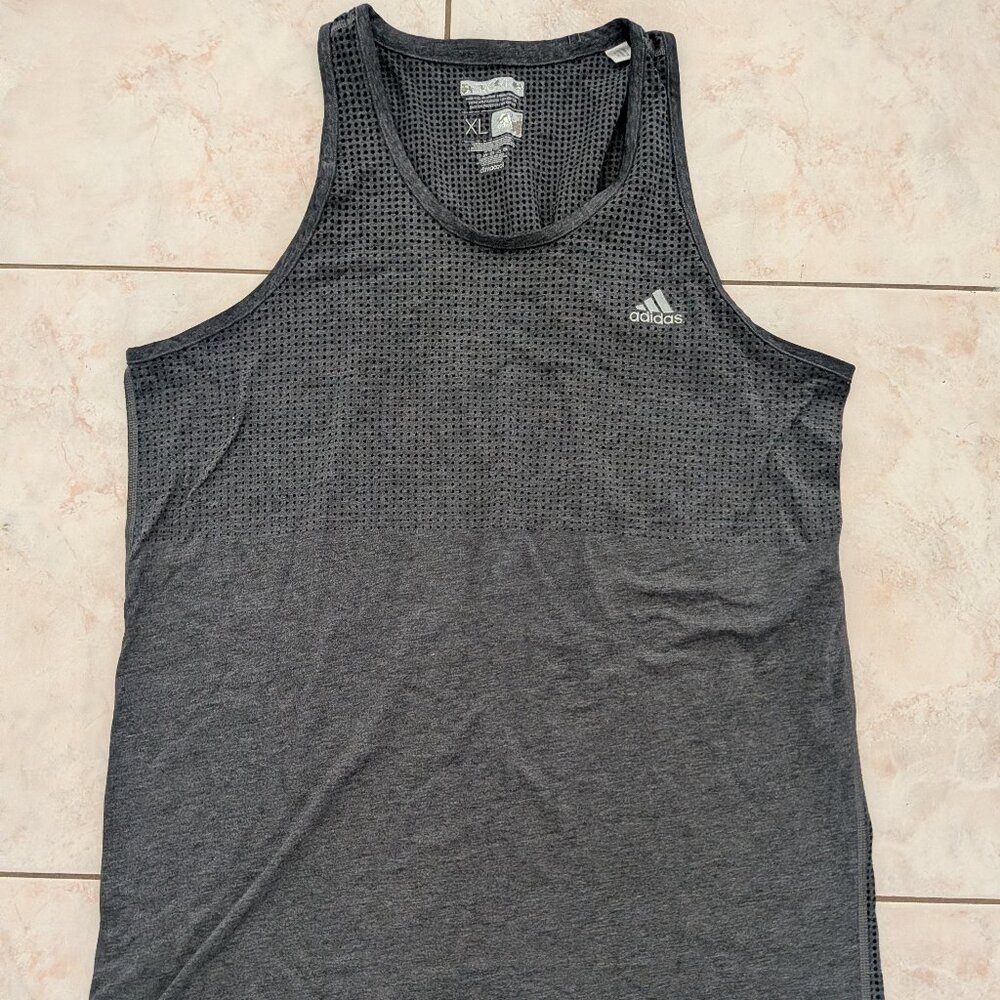 EUC Adidas Areoknit Climacool mens size XL sports / fitness tank top